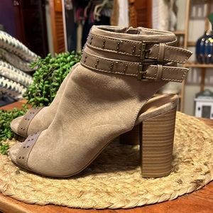 New Direction Open Heel Bootie